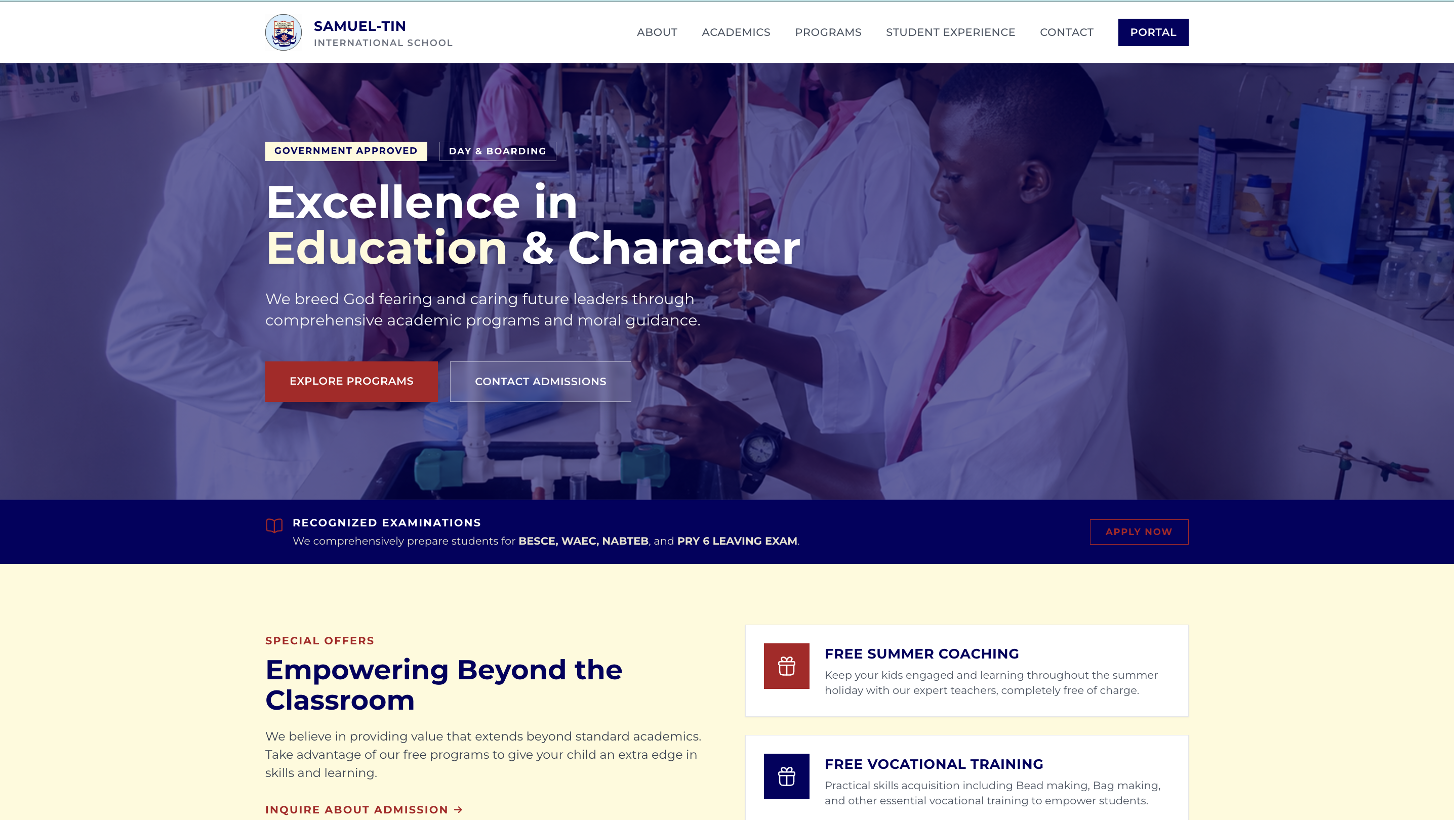 Samuel-Tin International School
